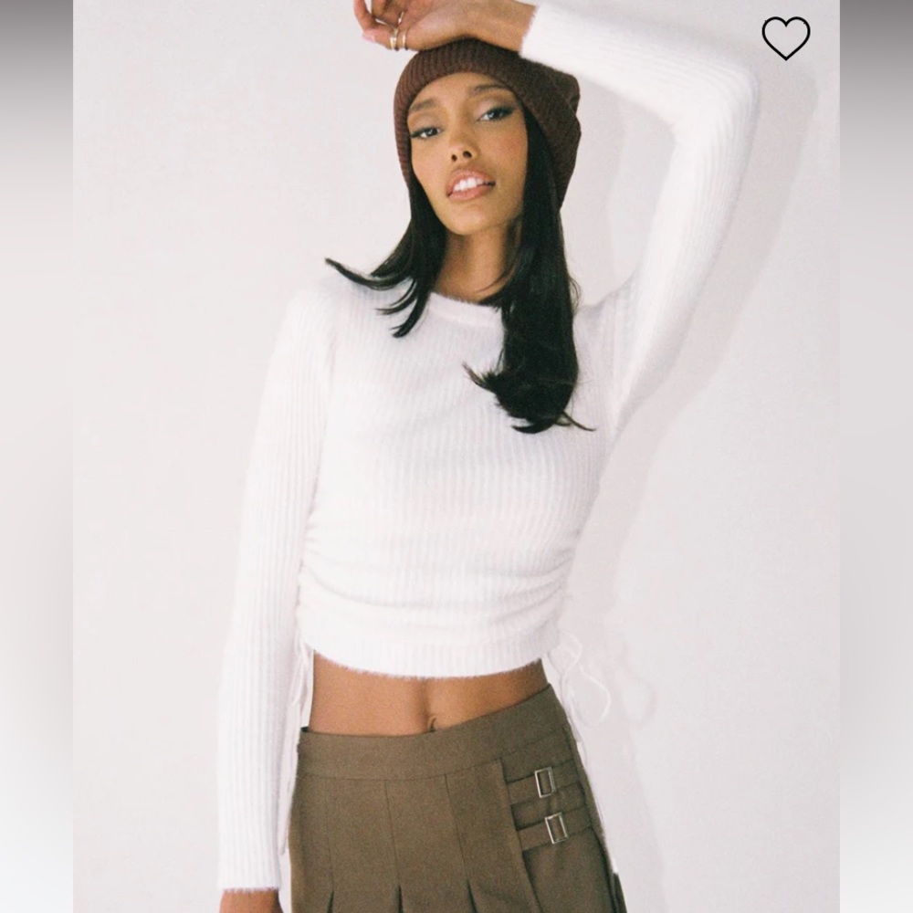 Princess Polly Jesica Sweater White
